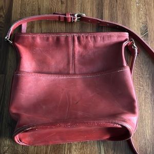 Used coach leather purse